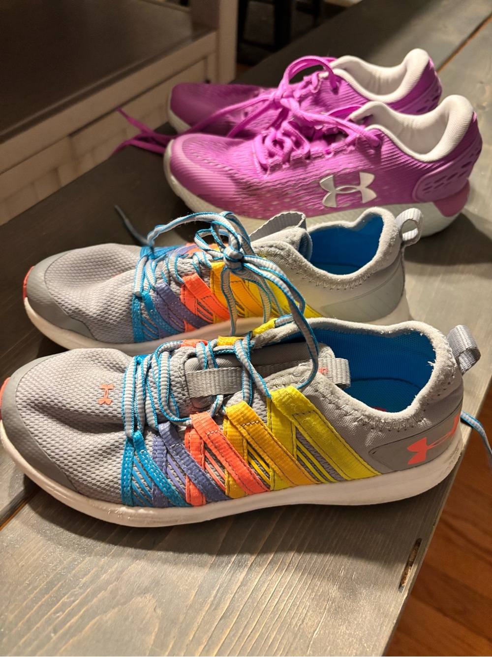 Under Armour Kids' Sneakers- set of 2!!